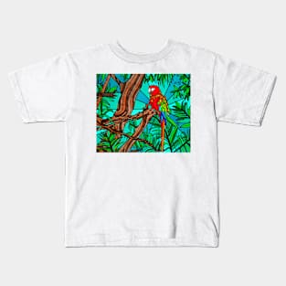 Wild Parrot Kids T-Shirt